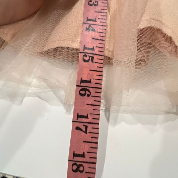 Beulah tulle organza ruffle blouse featuring a sheer, off-the-shoulder whimsical - Picture 14 of 15